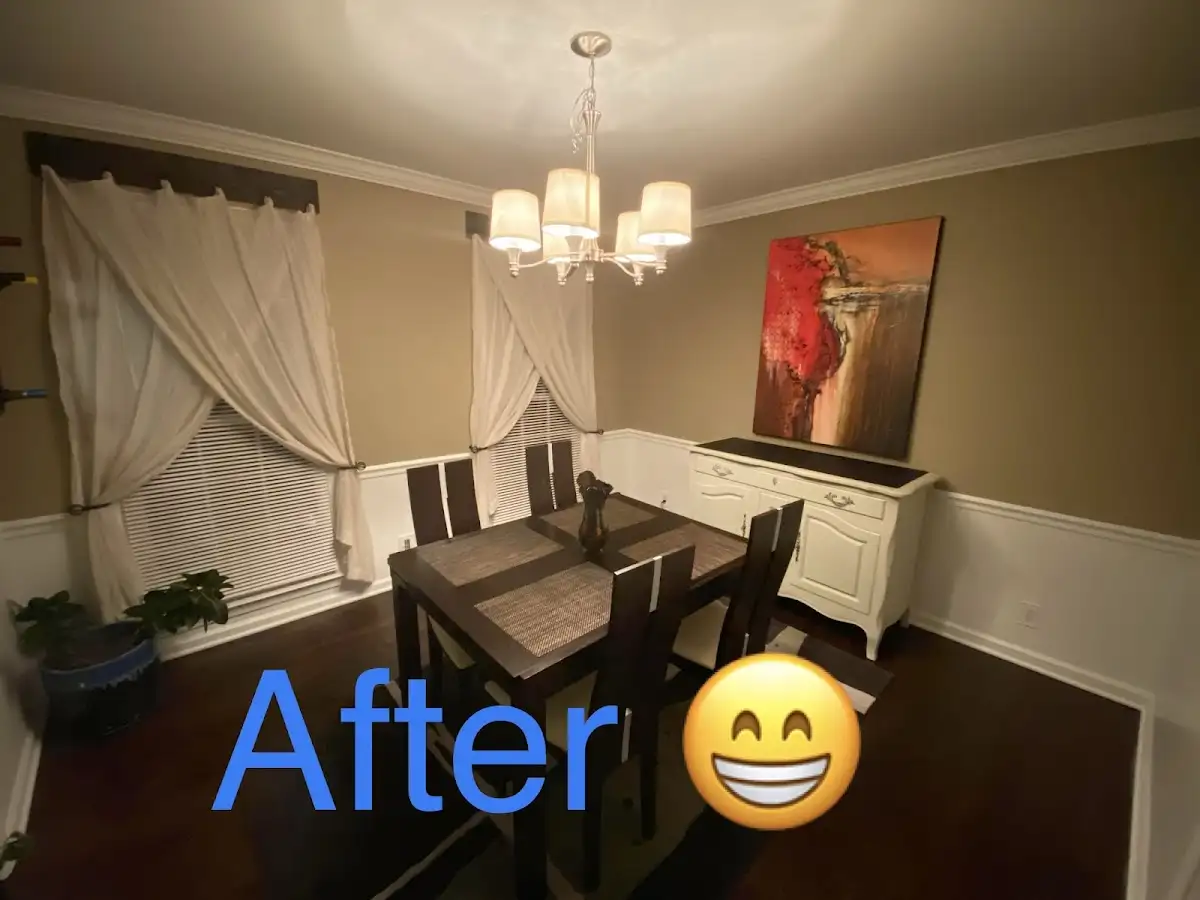 Professional dining room restoration after water damage in Brushy Creek